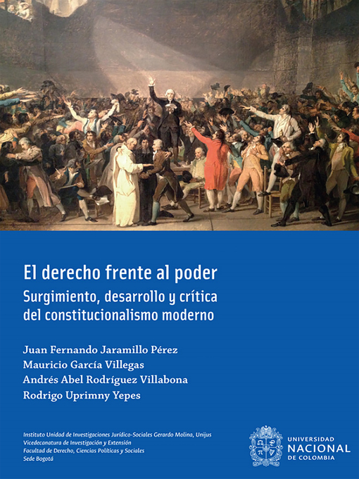 Detalles del título El derecho frente al poder de Juan Fernando Jaramillo Pérez - Lista de espera